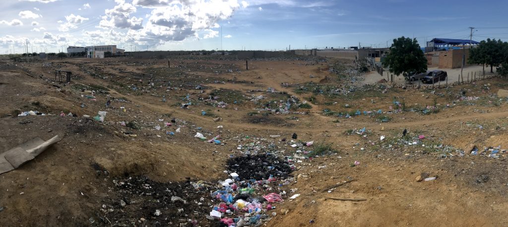 La basura en Uribia es un verdadero problema.