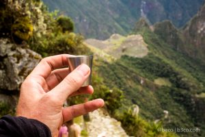 Mezcal Bruxo y travel shots.