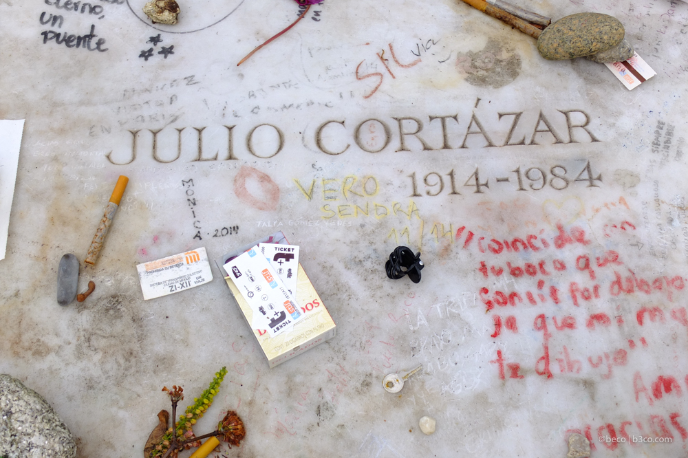 Visitando a Julio Cortázar
